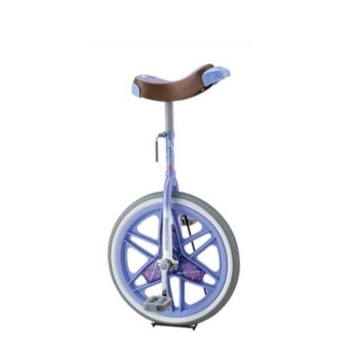 【新品・未開封】ブリヂストン　一輪車　18インチ　ラベンダー