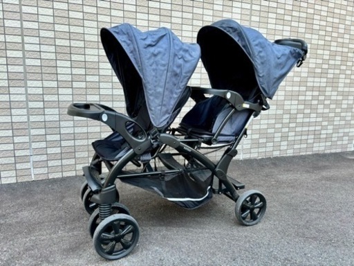 2人乗りベビーカー　子供用品 ベビー用品 ベビーカー、バギー