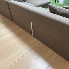 東京インテリア　L字ソファ　譲ります！の画像