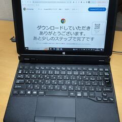 美品！　2in1 windowsタブレット　防水！　富士通　ARROWS Tab Q506/MBの画像