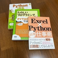 プログラミング　Python 参考書本