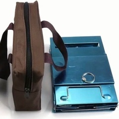 新品　小さい焚き火台　アルミ　クッカー　セットの画像