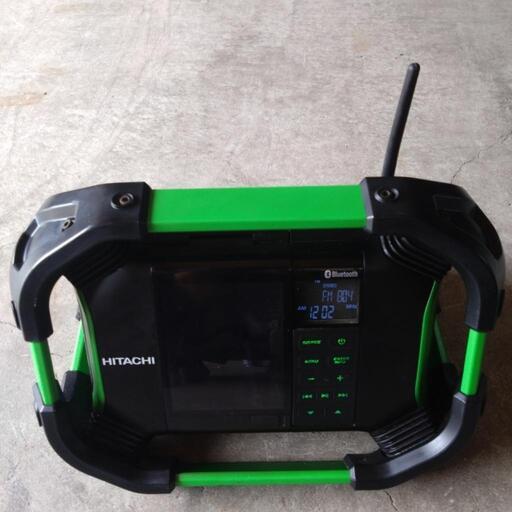 お取り引き完了致しました　　日立　ハイコーキ　充電式ラジオ　コードレスラジオ　ブルートゥース　Bluetoothスピーカー　UR18DSDL 本体のみ14.4V／18V兼用