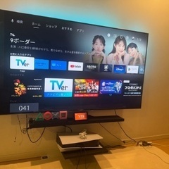 BRAVIA65型＋壁掛けスタンド