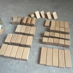 積み木　積木　おもちゃ　木製　無地　子供　知育玩具の画像