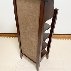 取引完了　木製スリッパラック　５段の画像