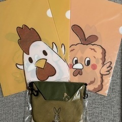ローソン　クリアファイル6枚セット からあげくん・エルチキ & ...