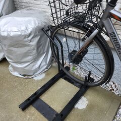 自転車スタンド ラック (2台用)の画像