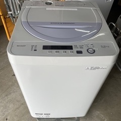 SHARP 洗濯機 ES-GE5A 5.5kg　2017年式 家電 生活家電 洗濯機