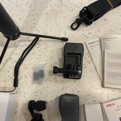 【美品】DJIの初代osmopocketとアクセサリーセットの画像