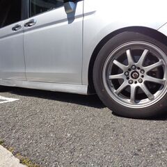 【アルミホイールタイヤ付き4本 WORK EMOTION XD9 17インチ】の画像