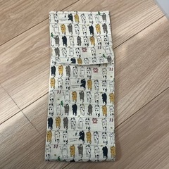 猫柄　トイレットペーパーホルダー