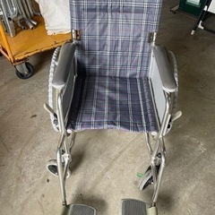 車椅子 ブレーキ付き 100kgまで 中古品