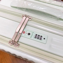 【新品未使用】キャリーケース スーツケース 機内持ち込み S パステルグリーンの画像