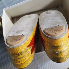 草履、訪問着用、七五三、皮底、全長１９センチの画像