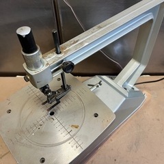 Ryobi リョービ 卓上糸鋸盤 TF-50 卓上糸のこ盤 電動100V フトコロ寸法350mm ストローク15mm 中古 動作品 ④の画像