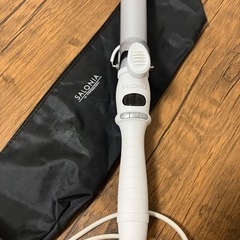 【取りにきていただける方限定】SALONIA SL-008SW 32MM シルバーホワイト　ヘアアイロン 家電 美容家電 ヘアケア　家電 美容家電 ヘアケアの画像