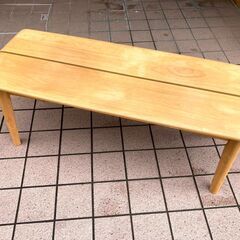 ★木目を生かしたウッドベンチ★