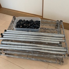 〈美品〉メタル製ワインラックの画像