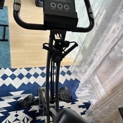 フィットネスバイク　エアロバイク　折りたたみ可能の画像