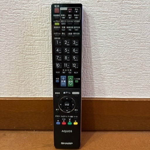 SHARP テレビリモコン GA888WJSA