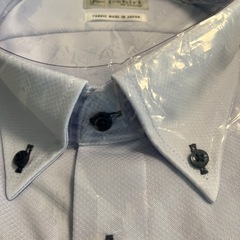 ③ アイシャツ ishirt 完全ノーアイロン 速乾 長袖ボタンダウン ブルー系   4L 86の画像
