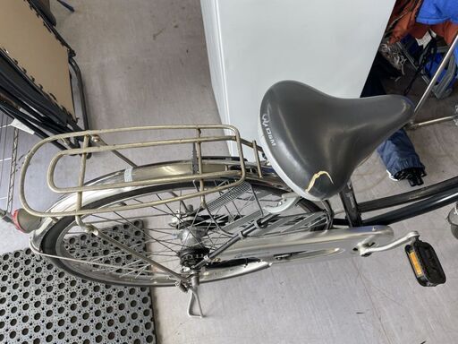 27インチ ３段変速 自転車 荷台付き ライト 鍵 カゴ ママチャリ 変速不良 札幌市手稲区