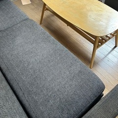 ソファ 3人掛けソファ、サイドチェア付きの画像