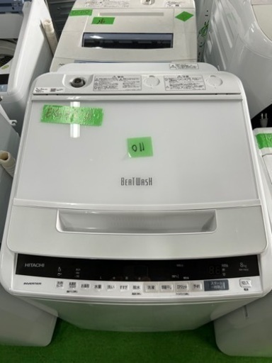 早い者勝ち大セール‼️‼️＋ご来店時、ガン×2お値引き‼️HITACHI(日立) 2019年製 8.0kg 洗濯機