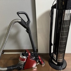 【2つセット】掃除機・扇風機