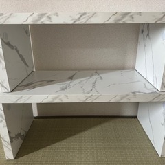 大理石テーブル×2の画像