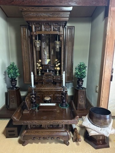 仏壇　創価学会？　フルセット？