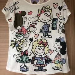 ユニバ限定レア　レトロ　usjスヌーピー　服/ファッション Tシ...