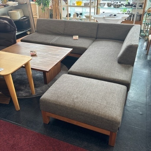 TIME&STYLE タイムアンドスタイル カウチソファ オットマン ソファ ソファー オットマン シンプル ナチュラル リラックス おしゃれ インテリア