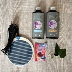 ベタ用水質調整剤とヒーター