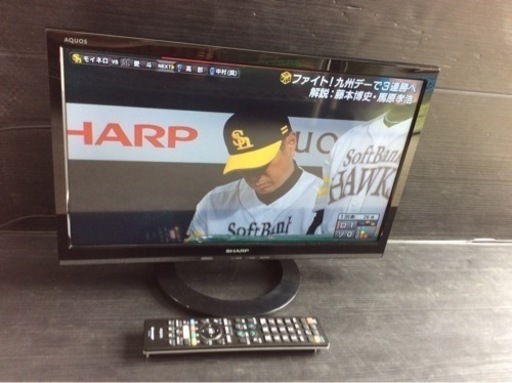 SHARP 19型 液晶テレビ LC-19K30 2015年製