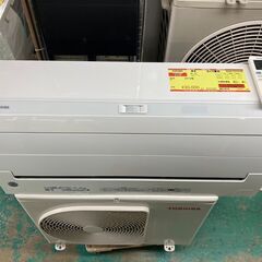 K05384　中古エアコン 東芝 2019年製 主に6畳用 冷房能力 2.2KW / 暖房能力 2.2KW