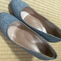 デニムパンプス　22センチ