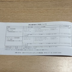マクドナルド　バリューセット無料券1冊の画像