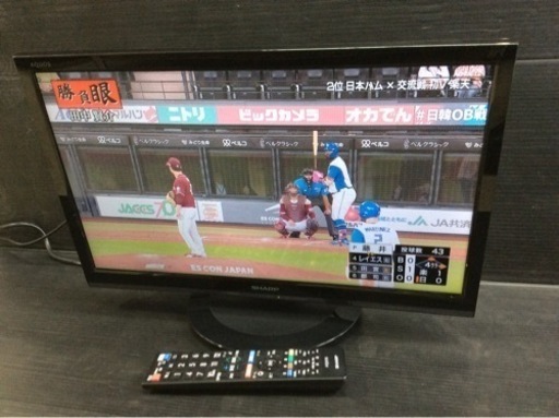 SHARP 19型 液晶テレビ LC-19P5 2018年製