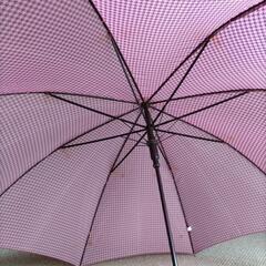 長傘 雨傘 ワンタッチの画像