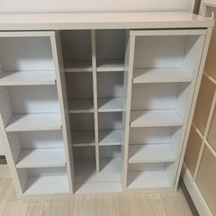 漫画　本棚　2列式の画像