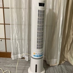 タワーファンスリム冷風機　 季節家電　リモコン無し