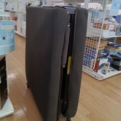★ジモティ割あり★  折り畳みベッド ダークブラウン H40×D190×W90 クリーニング済み TK2436の画像