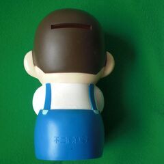 不二家おすわりポコちゃん貯金箱の画像
