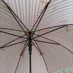 長傘 雨傘 ワンタッチの画像