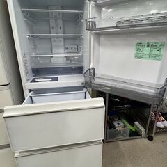 三菱 3ドア冷凍冷蔵庫 MR-CG33EF-W 2021年製