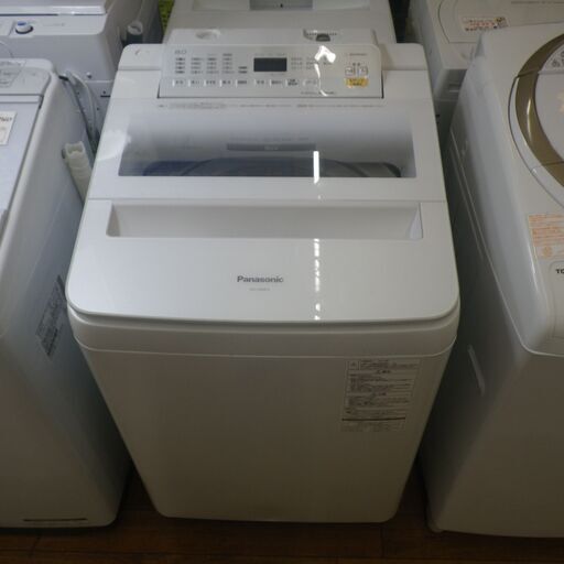 パナソニック 8.0kg洗濯機 NA-FA80H5 2017年製 エコナビ 【モノ市場東浦店】41