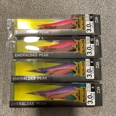 ダイワ　エメラルダス 4個セット　エギング　エギ3号　マッハピンク　ピンクムーンの画像