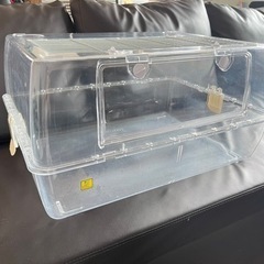 ハムスター、リス、デグー用 透明ケージの画像